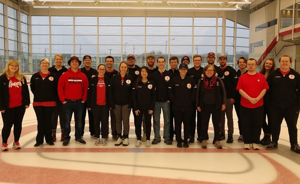 UNL Curling 2019 lineup cropped
