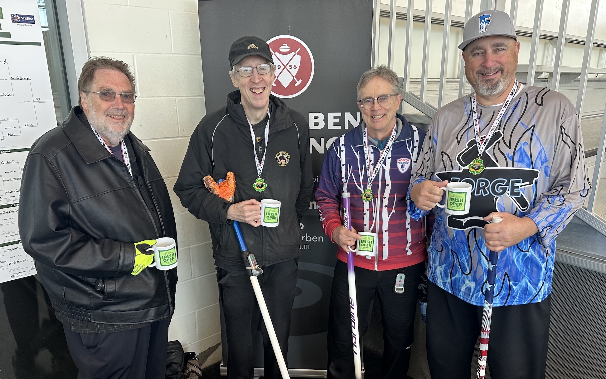 Irish Open Bonspiel 2026 A Event Winner Hill